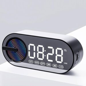 Geeoo SP-85 Alarm Clock with Bluetooth Speaker