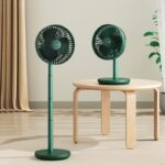 JISULIFE FA13P Rechargeable Extendable Desk Fan